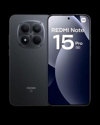 Xiaomi Redmi Note 15 Pro 5G 8GB-256GB nero 6,83" A
