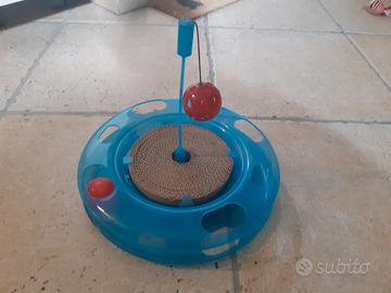 Gioco per gatti – Tiragraffi con palline