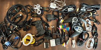 Vari cavi usb controller ecc.