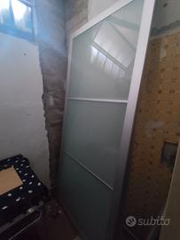 ante scorrevoli vetro e alluminio ikea pax