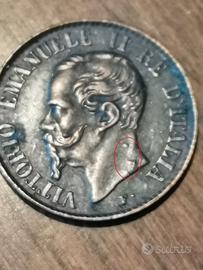 moneta da 1 centesimo 1867