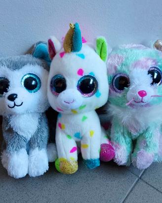 Peluche TY Unicorno- TY Lupo Slush-Beanie boos