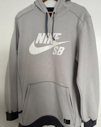 Felpa Nike SB Icon Everett Pro Hoodie Grigia Skate