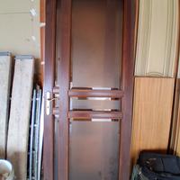 Porte interne in legno con vetro satinato