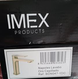 Rubinetti lavabo in ottone IMEX nuovi mai usati