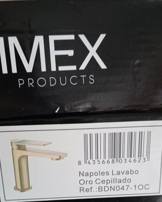 Rubinetti lavabo in ottone IMEX nuovi mai usati