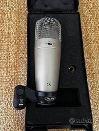 Microfono a Condensatore Behringer C-3 con Valiget