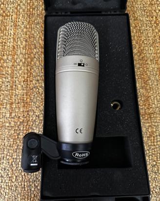 Microfono a Condensatore Behringer C-3 con Valiget