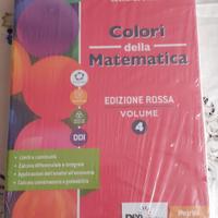 Libro"Colori della matematica" vol. 4 Ediz. rossa.