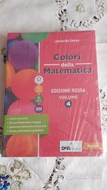 Libro"Colori della matematica" vol. 4 Ediz. rossa.