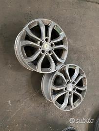 Coppia cerchi in lega Mercedes Classe C 17 w205