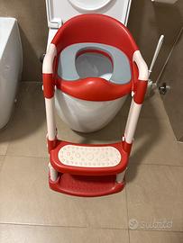Riduttore wc con scaletta regolabile