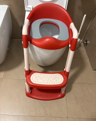 Riduttore wc con scaletta regolabile