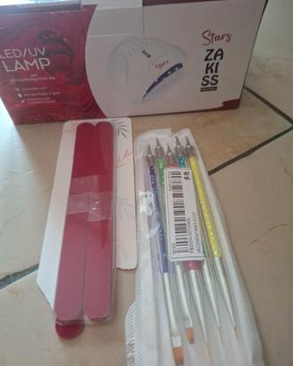 Set lampada fresa smalti unghie