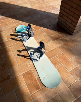 Snowboard Rossignol 145cm attacchi Drake