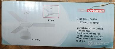 Ventilatore da soffitto 90 cm