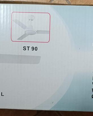 Ventilatore da soffitto 90 cm