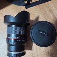 obiettivo samyang 14 mm F 2.8 sony e