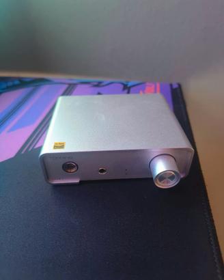 Dac per cuffie Topping DX1 e cuffia X2hr philips