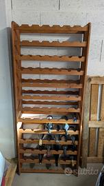 Scaffale porta vino per 91 bottiglie