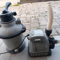 pompa e filtro INTEX per piscina 