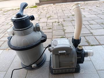 pompa e filtro INTEX per piscina 