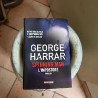 Libro L'impostore Spinning man di George Harrar