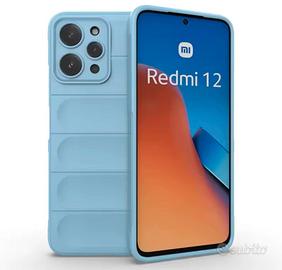 Cover In Silicone Azzurra Per Xiaomi Redmi 12
