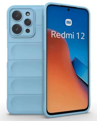 Cover In Silicone Azzurra Per Xiaomi Redmi 12