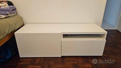 Mobile TV bianco ikea Besta