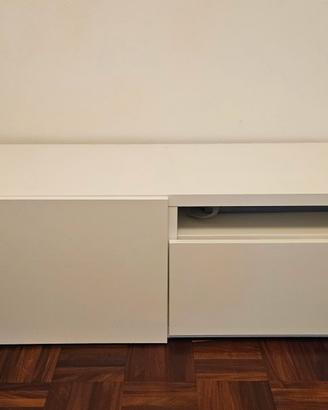 Mobile TV bianco ikea Besta