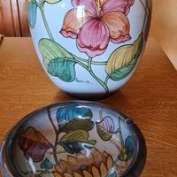 Vaso decorato a mano