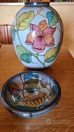 Vaso decorato a mano