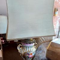 Lampada ceramica vaso dipinto