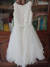 Abito comunione con accessori