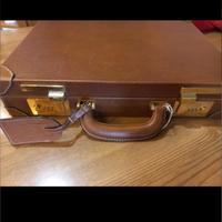 Valigetta 24ore Escada vera pelle vintage 