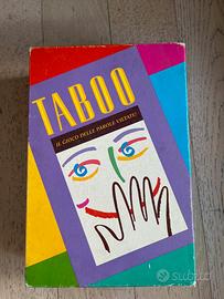 Gioco da tavolo vintage – Taboo (edizione 1990)