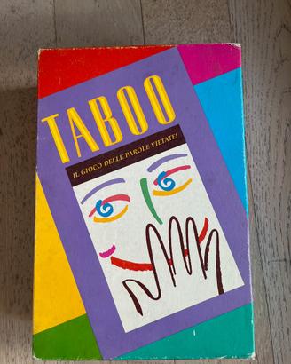 Gioco da tavolo vintage – Taboo (edizione 1990)