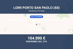 Immobile in asta di 86 m² a Loiri Porto San Paolo