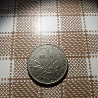moneta 1 franc 1960 francese 