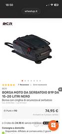 Borsa serbatoio moto 15-20lt