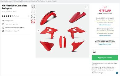 kit plastiche e adesivi polisport beta