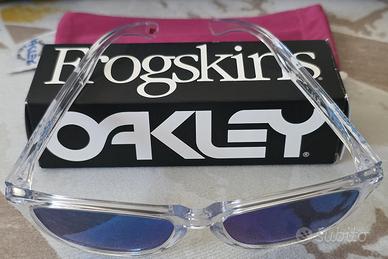 Oakley Frogskins Crystal Clear Prizm Sapphire