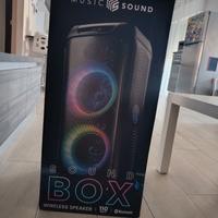 Cassa SOUND BOX, Speaker Bluetooth Portatile