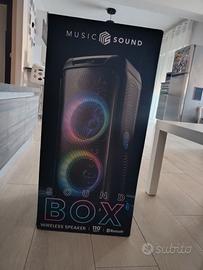 Cassa SOUND BOX, Speaker Bluetooth Portatile