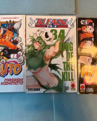 Albi Manga Naruto e Bleach
