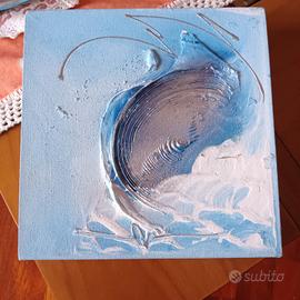 quadro astratto su tela