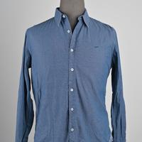 Camicia Blu Gas Tg. M Cotone