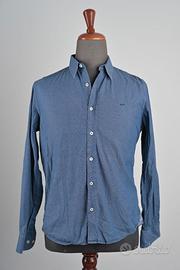 Camicia Blu Gas Tg. M Cotone