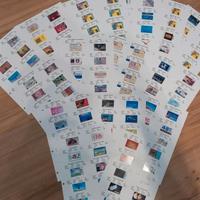 fogli presentazione e catalogazione schede telefon